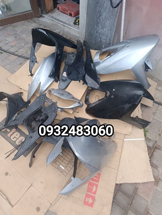 Пластик к скутеру Хонда Дио 68 Honda Dio 68 клюв подклювник голова лыжи оригинал