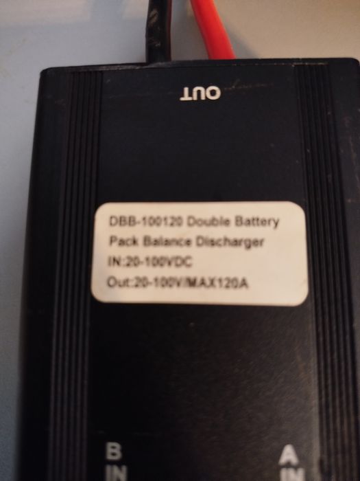 Sumator Baterii 120A 20-100V Double Battery Discharger DBB-100120