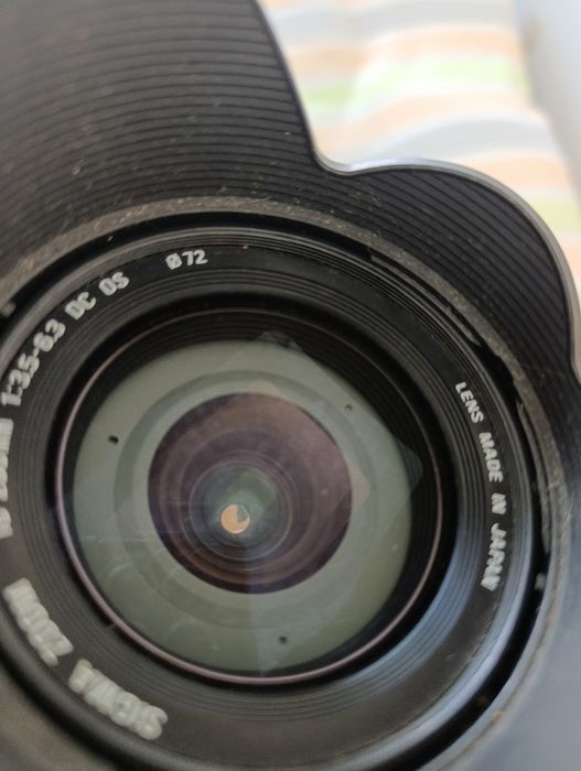 Lente sigma Canon