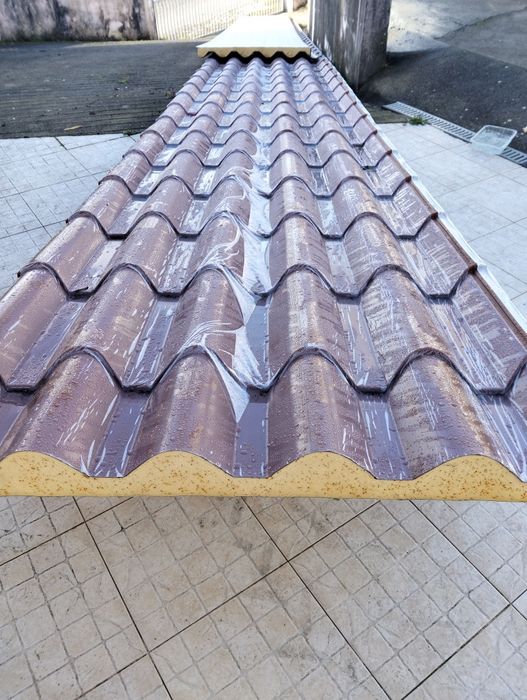 Chapa a imitar a telha atenção baixa de preço