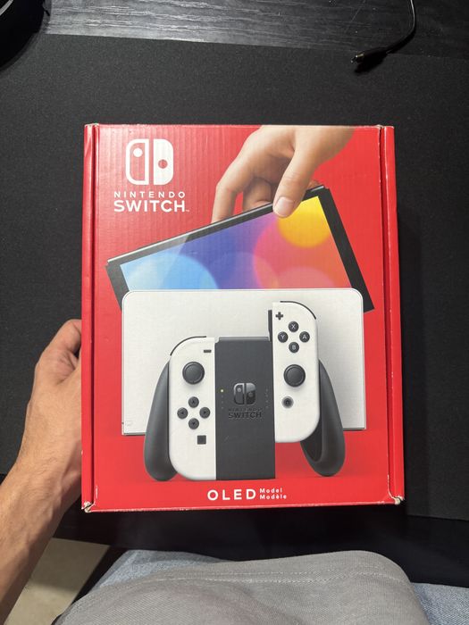 Nintendo switch oled quase nunca usada