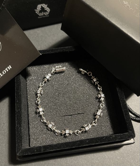Pulseira Cross Diamond Chrome Hearts