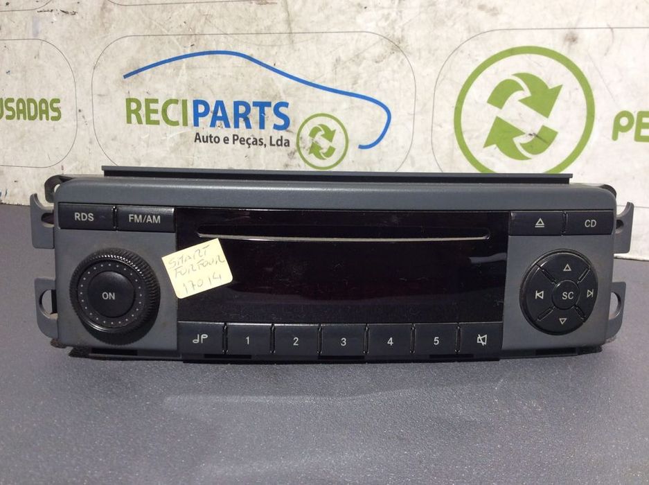 Radio Smart ForFour  A4548200379 ano 2004 a 2006