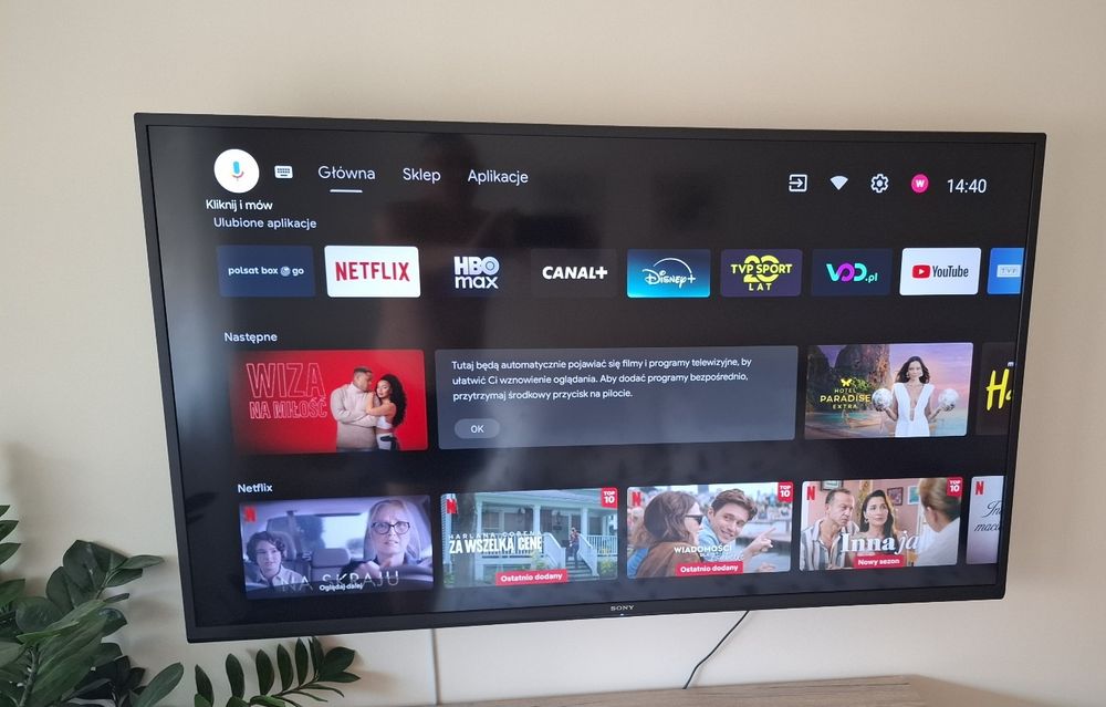 Smart TV Sony 50 cali 4K UHD HDR Android TV