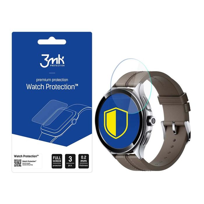 Szkło hybrydowe 3mk Watch Protection™ v. … Lite na Xiaomi Watch 2 Pro