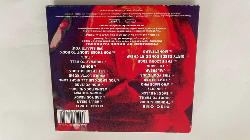 AC/DC - Live - 2 CDs digipack