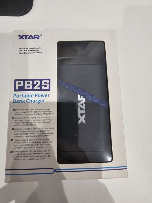 Carregador portátil pilhas