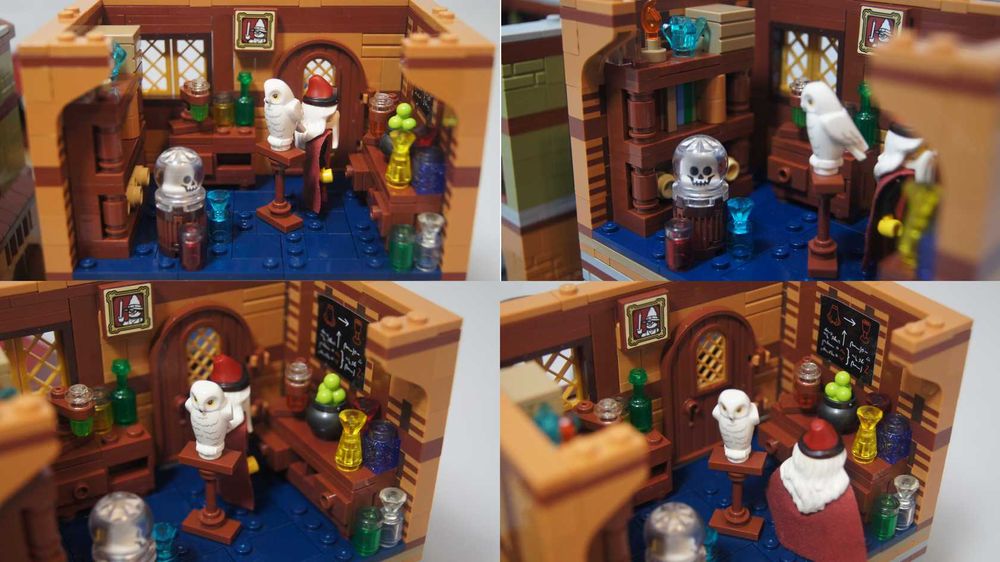 Lego Castle Zamek MOC Wioska budynki figurki 1,8 kg