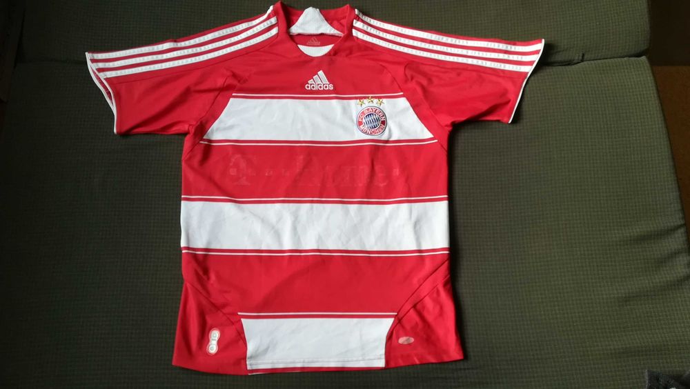 koszulka adidas bayern munchen sezon 07 rok ladny stan duzo zdjec wysyłka 1zl