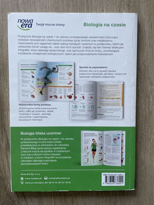 Biologia na czasie kl 1