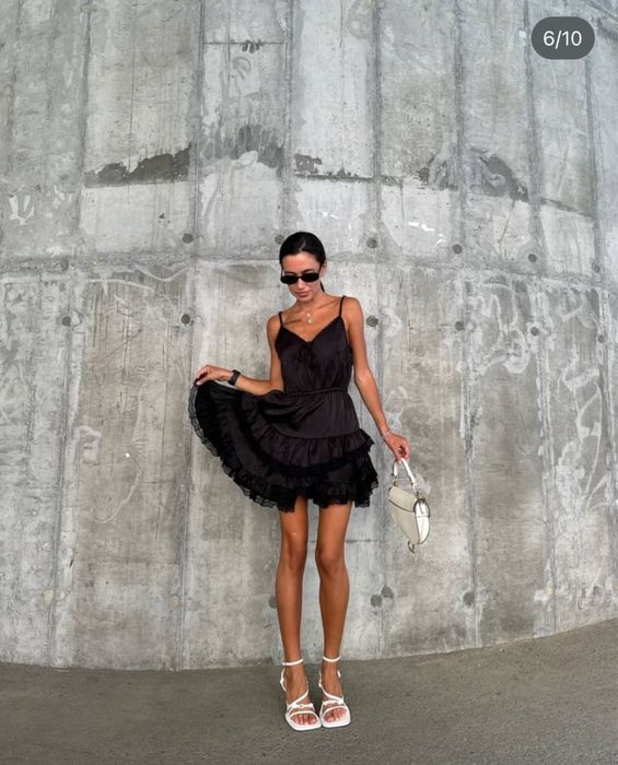 Сарафан черный