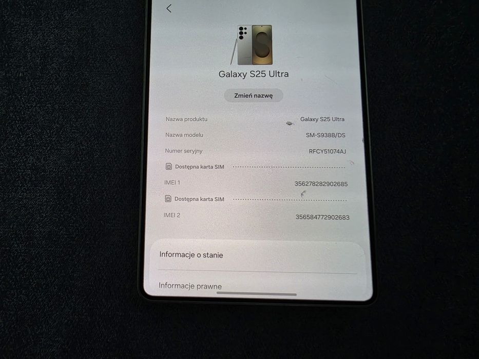 Samsung S25 Ultra 256gb