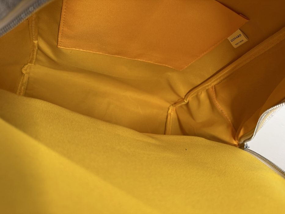 Рюкзак Goyard білий. Рюкзак Goyard.