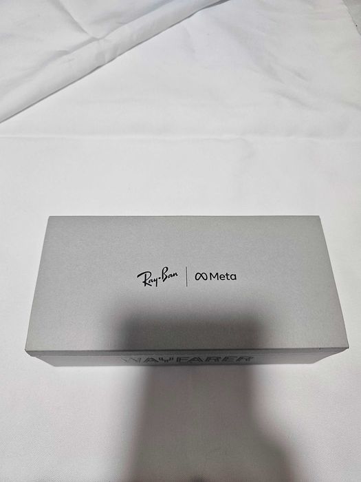 Оригінальні окуляри Ray Ban Meta wayfarer Gen2 Black