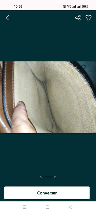 Mala de homem em pele Italiana