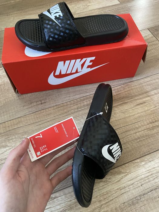 Шльопки, тапочки Nike original, new, size 7