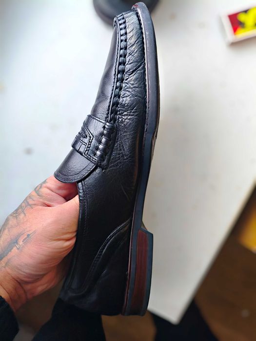 Мужские кожаные мокасины лоферы Gallus размер EU 44 28.5 НОВЫЕ Австрия