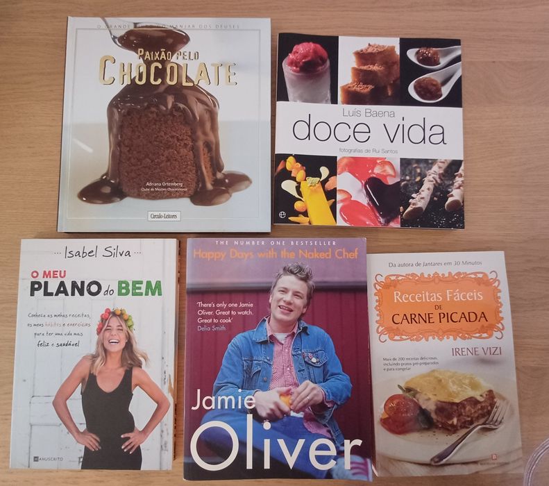 Livros de culinária desde 4€