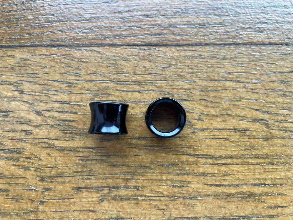 Akrylowy tunel do ucha 12mm, 10mm