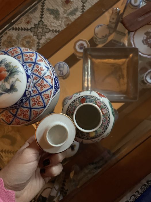 Potes de porcelana