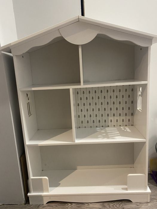 Domek regal bialy solidny