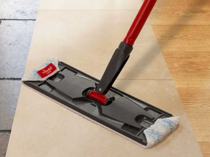 Mop płaski Vileda H2prO NOWY wiadro wyciskacz mikrofibra  teleskopowy