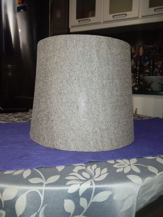 Abajur cinza claro Alinhado AREA STORE