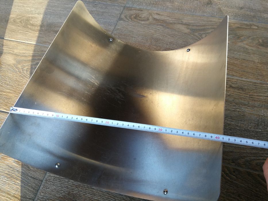 Kosz na opał inox nierdzewny do kominka