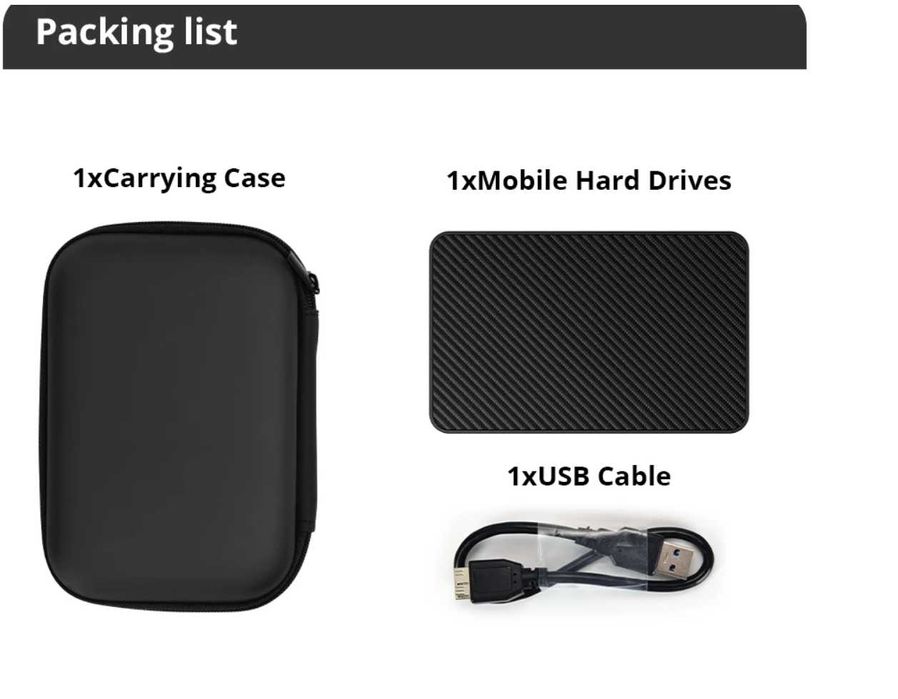 Зовнішній жорсткий диск 500GB UBS 3.0 НОВИЙ!