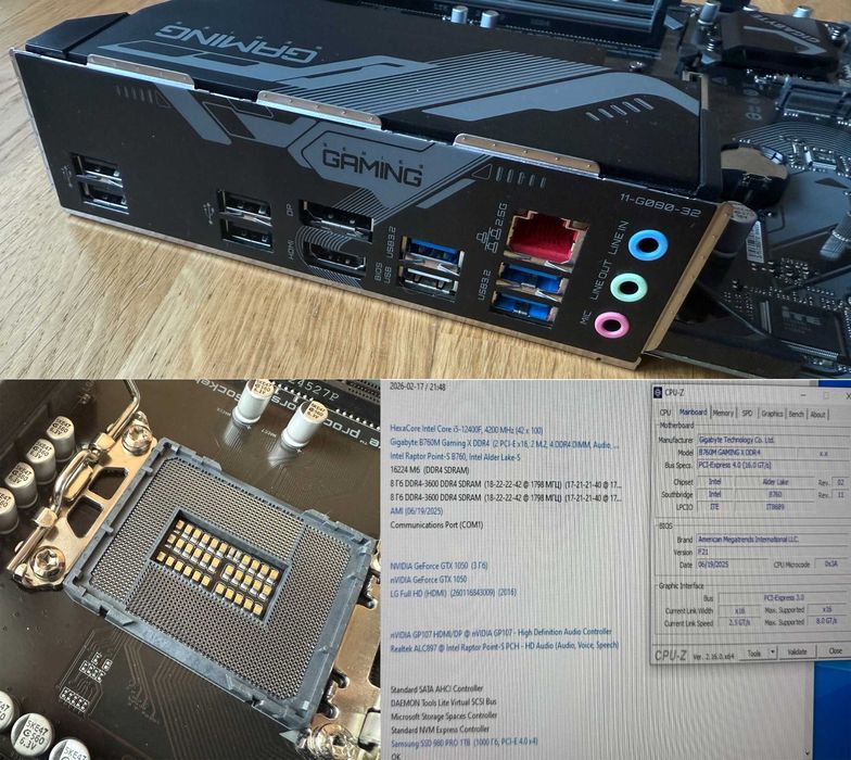 Gigabyte B760M Gaming X DDR4  (s1700)