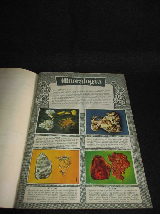 Caderneta Cromos Colecção Cultura História Natural 1958