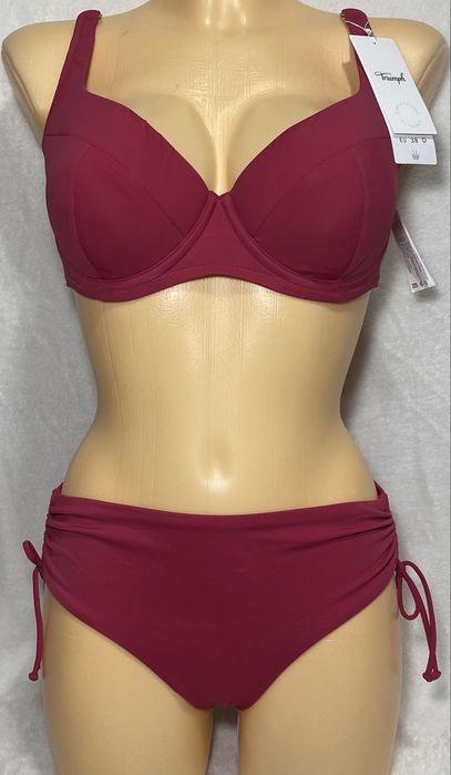 Nowy strój kąpielowy Triumph  38D -róż,lekko usztywniany