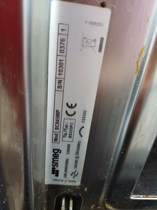 Продам духовой шкаф Smeg SCP 805-8 и микроволновку SC 845MP