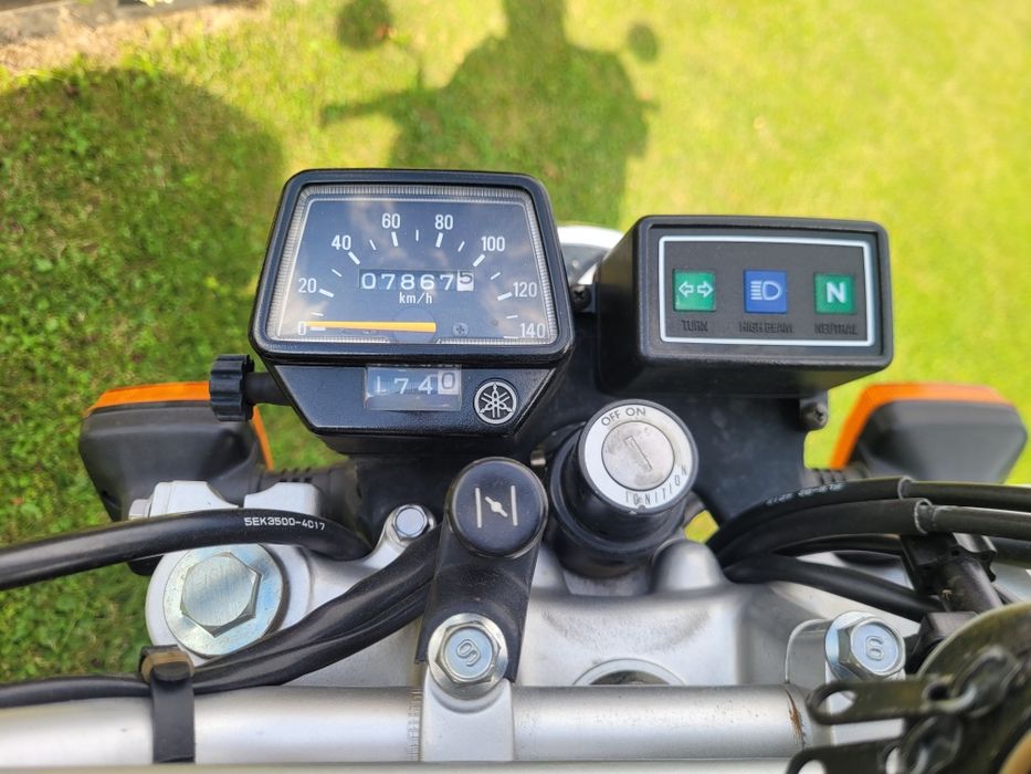 Yamaha TW 125 2005 ROK 7870 PRZEBIEGU