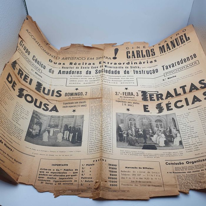 Poster - Cartaz Cine-Teatro Ref.Esc