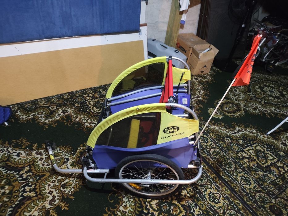 Riksza rowerowa 2 osobowa Burley