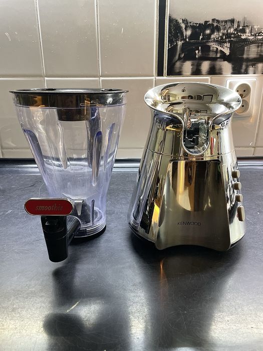 Chromowany Blender Kenwood Smoothie Maker | Adapter za darmo