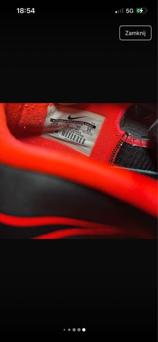 Sneakersy Nike Air Max Lebron X 40