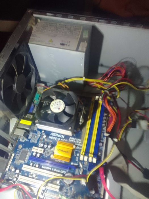 Продам железо, материнку, оперативку, блок питания