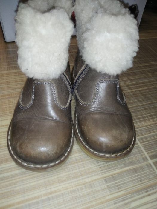 Сапоги, ботинки 23 р зима кожа