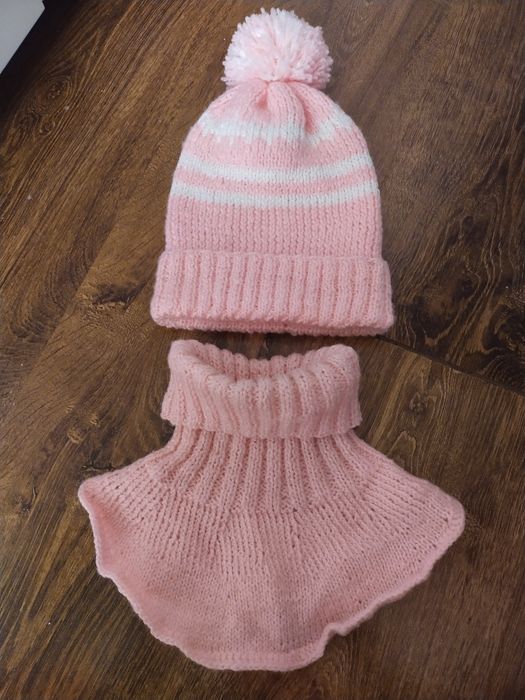 Komplet zimowy czapka i komin 98/104