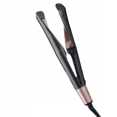 Prostownica do włosów lokówka ceramiczna 2w1 szybkie nagrzewanie