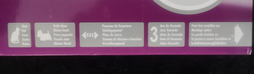 (Novo) Porta de 2 vias para gatos e cães PetSafe