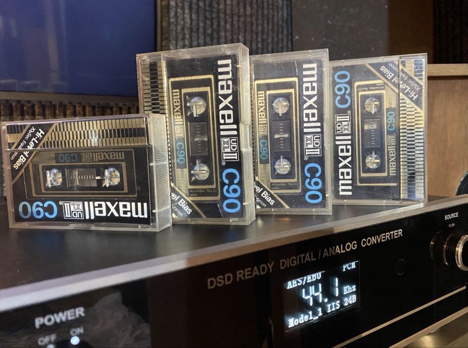 Kaseta Maxell UD XLll Italo Disco Nr1 list przebojow.