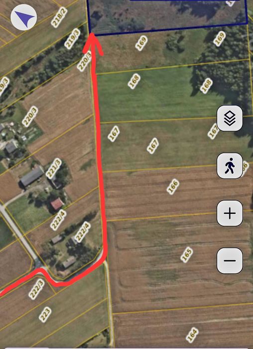 Sprzedam działkę rolną - 22574m², Wola Bachorska  gm. Buczek