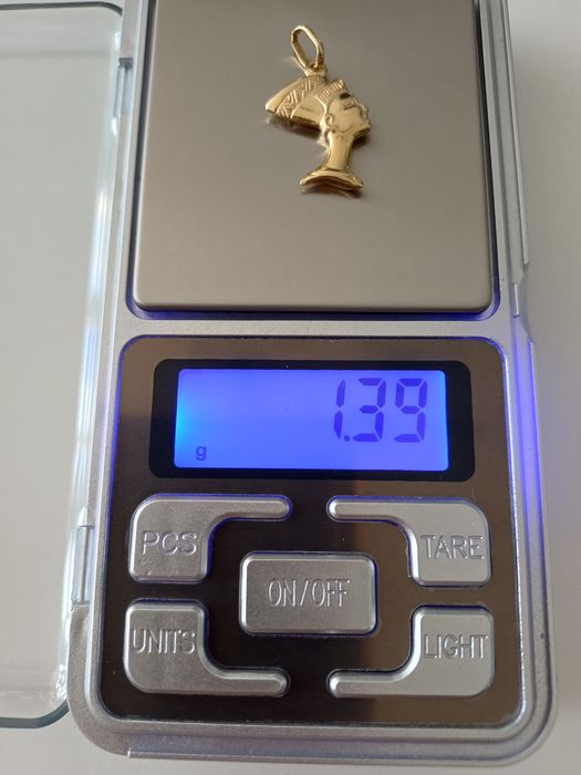 Zawieszka Nefretete złoto próba 585 Nowa