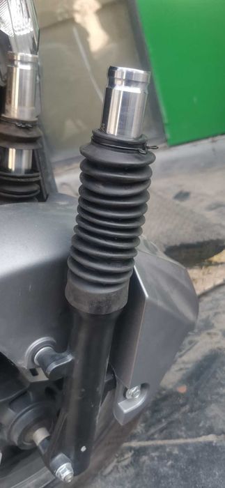 Гофра пыльник амортизатора брызговики на вилку мотоцикла скутера мопед