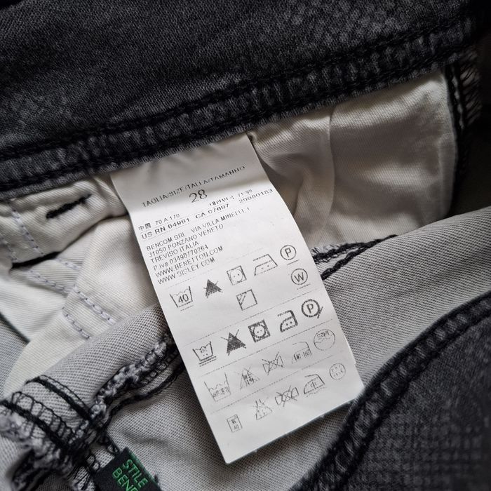 Jeansy spodnie Mango Benetton r 36 38 S