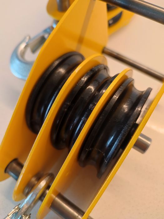 Поліспаст ручний трироликовий