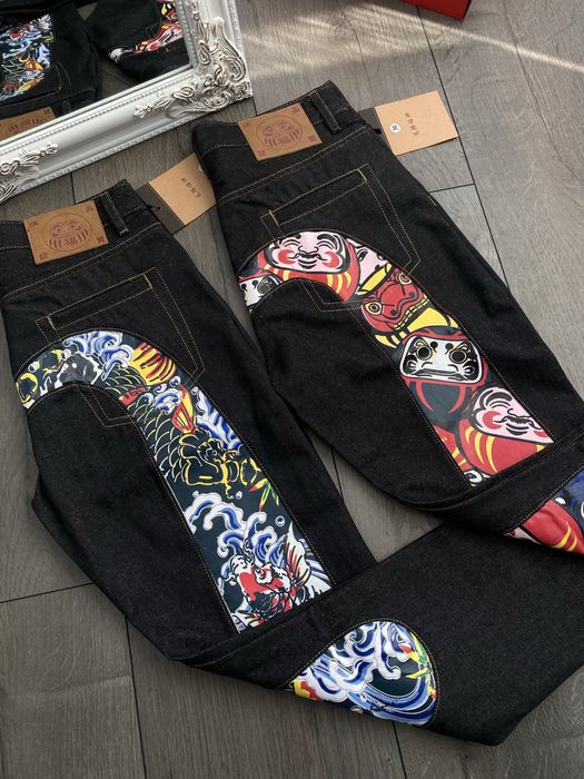 Джинси Evisu, штани івісу, Ивису штаны, джинси Івісу